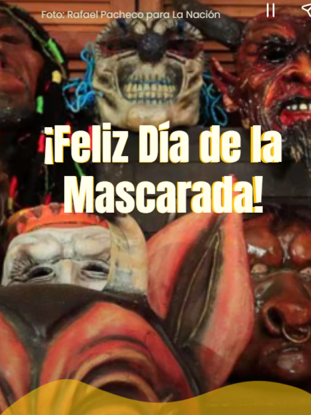 ¡Feliz día de la mascarada!