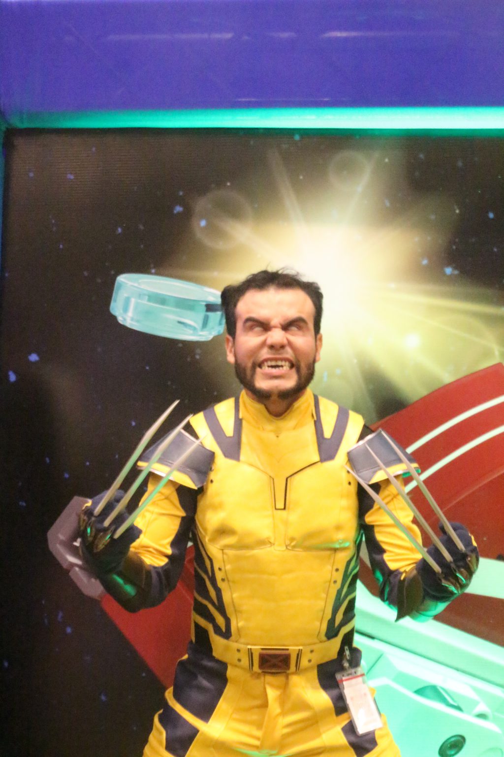Wolverine, caracterizado por un cosplayer