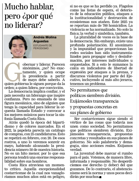 Andres Molina. Pagina 15. 7-11-25