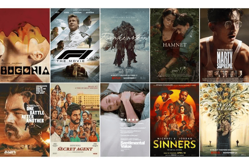 10 nominados a mejor película Oscars 2026